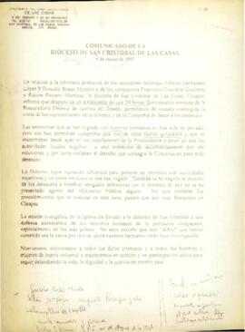 
Comunicado.


