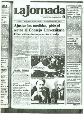 
Ajustar las medidas, pide el rector al Consejo Universitario.


