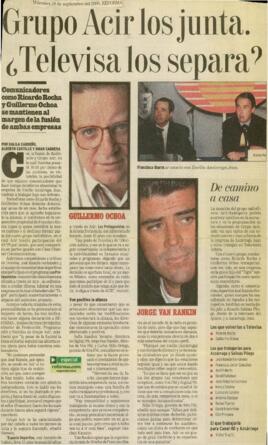 
Grupo Acir los junta ¿Televisa los separa?.


