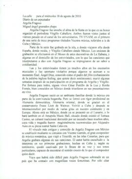 
Argelia Fragoso.


