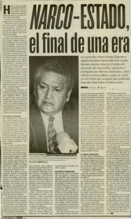 
Narco-Estado, el final de una era.


