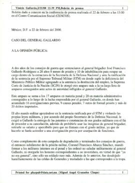 
Caso del General Gallardo.



