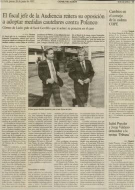 
Cambios en el consejo de la cadena COPE.


