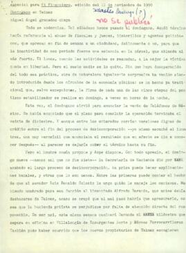 
El informe responde.


