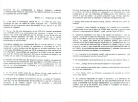 
Versión de la entrevista a Emilio Rabasa Gamboa, coordinador para el diálogo y la negociación en Chiapas, al salir de la secretaria.


