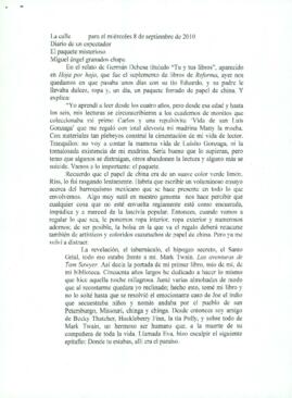 
El paquete misterioso.


