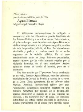 
Aguas Blancas.


