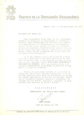 
Entabla demanda Padierna. por campaña contra el PRD.


