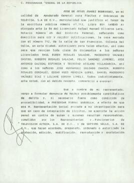 
Procurador general de la República.


