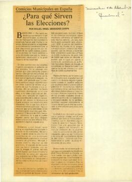 
Balazos y votos.



