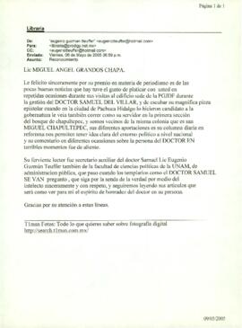 
Reconocimiento.



