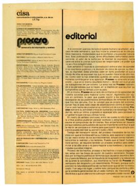 
Proceso semanario de informacion y analisis.


