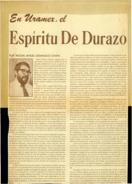 
En Uramex, el espíritu de Durazo.


