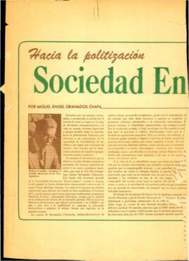 
Hacia la politización. Sociedad en….


