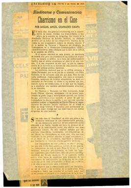 
Sindicatos y Comunicación Charrismo en el Cine.
El Congreso y la Economía Artificios, no Realidad.


