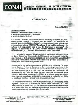 
Comunicado.


