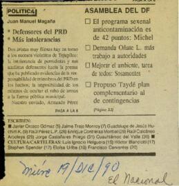 
Defensores del PRD. Más intolerancias.


