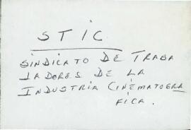 
STIC. Sindicato de Trabajadores de la Industria Cinematográfica.
El 50% de las Utilidades para los Trabajadores.
Nueva Alternativa de Beneficios Económicos para los Trabajadores.
$1.278, 000.00 Entregó Borja a Trabajadores.
Los Sindicatos y el Cine.
Prorrogan la Fecha de Huelga en los Churubusco ; el 25 es Ahora el día Clave.
Gracias a la Intervención de Rodolfo Echeverría Álvarez se Evitó la Huelga en los Churubusco.
Anuncia Torres de la Peña los Estudios Churubusco no Están en Capacidad de Aumentar Salarios.
Huelga en Cinco Distribuidores de Material Fílmico Extranjero.
Los Sindicatos Quieren Informes Sobre las Entradas Brutas de Taquilla ; Hablarán con RE.
Nuevo Invento para Evitar la Huelga en los Churubusco.
No Habrá Huelga el Martes.
Huelga en 5 Distribuidoras de Películas Extranjeras.
Peligro de Huelga en la Sección 1 del STIC.


