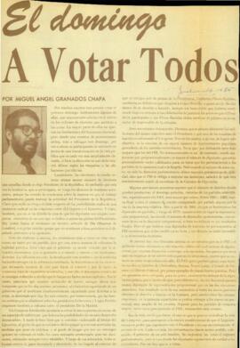 
Votar Con La Sangre.


