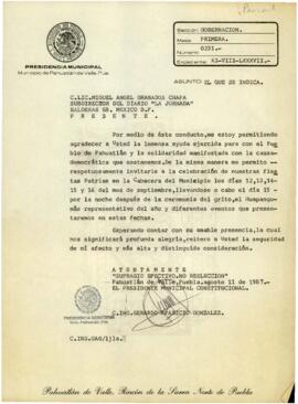 
Invitación.


