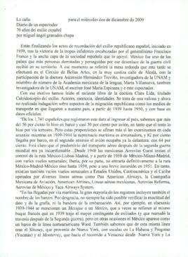 
70 años del exilio español.


