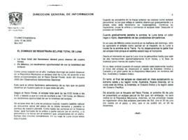 
El domingo se registrará eclipse total de luna.


