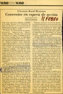 
Convenios en espera de acción.


