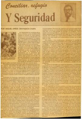 
Conciliar, refugio y seguridad.



