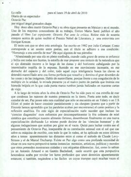 
Octavio Paz.



