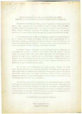 
Comunicado de prensa.


